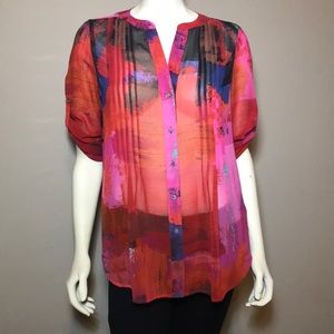 Chaus New York button down shirt